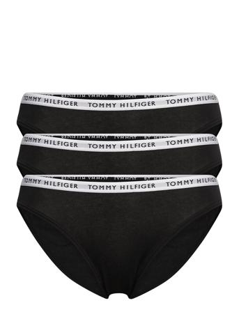 3P Bikini Truse Brief Truse Svart Tommy Hilfiger