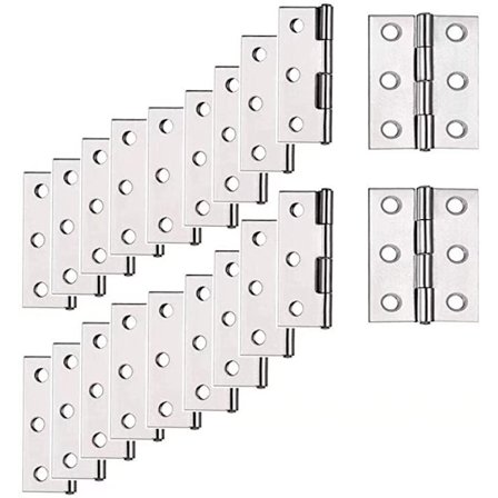 Hængsler, Hængsler i Rustfrit Stål, 20 stk Hængsler Møbelhængsler D DXGHC