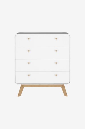 Loft24 - Byrå Cassie - Vit - Byråar - Från Homeroom