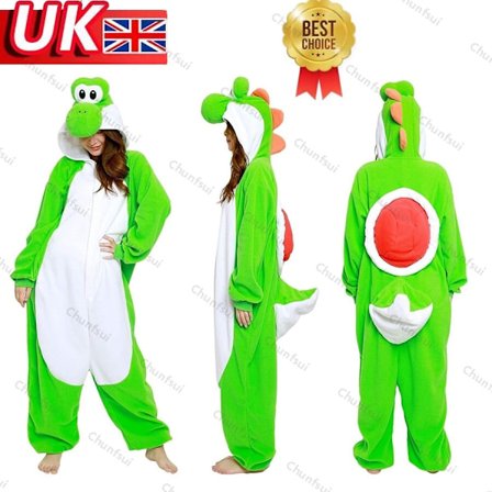 Villapuku Super Mario Yoshi Kigurumi roolipeli joululahja