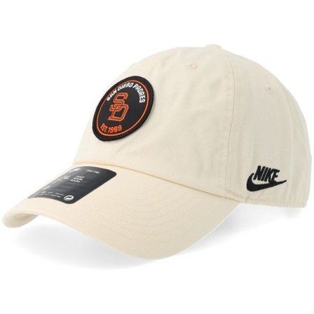 Nike MLB - MLB Beige unconstructed Keps - San Diego Padres Club Natural Dad Cap @ Hatstore