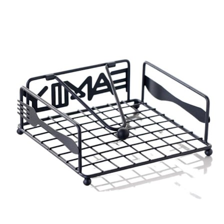 Serviettholder Smijern trevevsboks SVART STIL 2 STIL 2