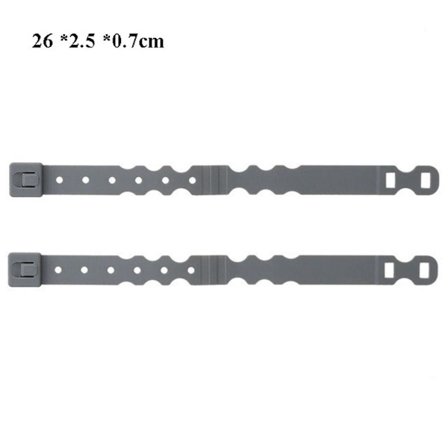 2st Tactical Molle System Malice Clips GRÅ 26CM