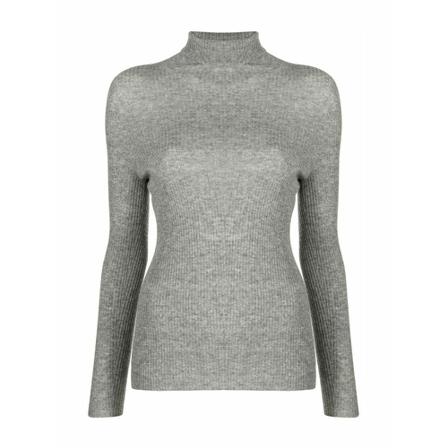 Fabiana Filippi, Turtleneck Grijs, Dames, Maat:S