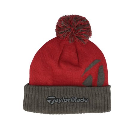 Taylor Made - Rosso pom Beanie - Tm23 Bobble Beanie Red Pom @ Hatstore