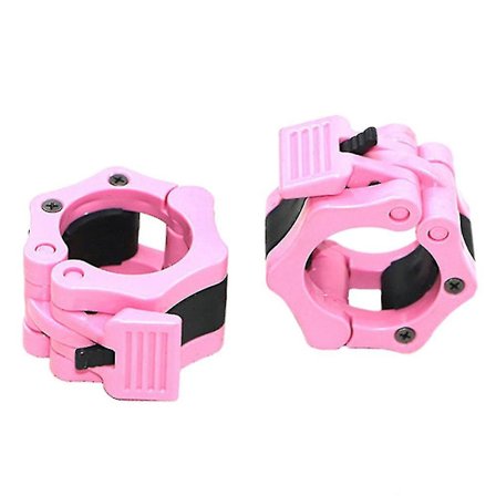 2 stk. vægtstang, plastikclips, vægtstangskrave, låsestang, fitnesscenter, fitness