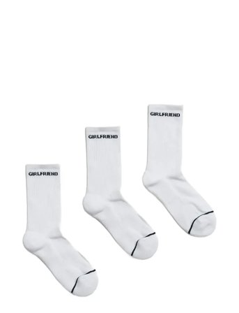 Girlfriend Collective | 3-Pack Girlfriend Crew Sock | ONE SIZE