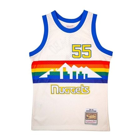 Baskettröja - Denver Nuggets - Dikembe Mutombo - 1991 - Herr - Andningsbar