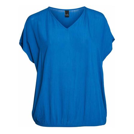 Adia Finished a t-shirt Blå, Dame T-shirts, Størrelse: 5Xl/6Xl