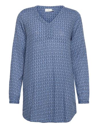 Kamarlu Amber Tunic Blue Kaffe