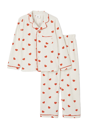 Å KIDS Mönstrad pyjamas POPPY Sovkläder & morgonrockar Beige 86/92