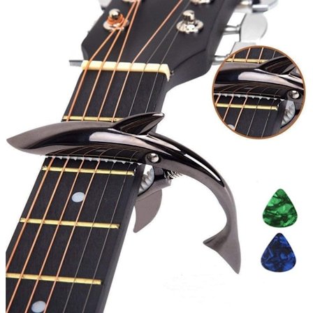 Sinkkiseoskitara Capo Shark Capo akustiselle ja sähkökitaralle