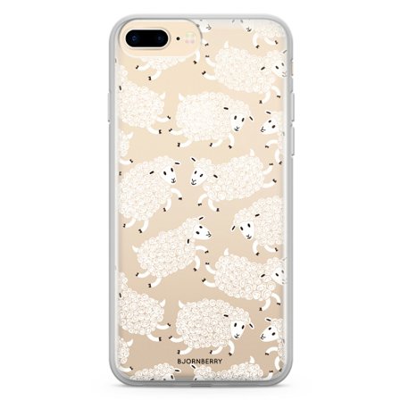 Bjornberry Skal Hybrid iPhone 7 Plus - Söta Får