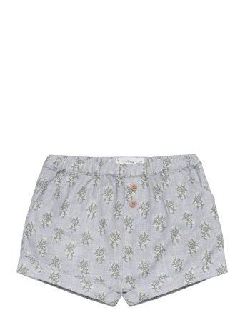 Printed Cotton-Blend Short Patterned Mango