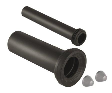 Geberit 152.441.46.1 Tilkoblingsrør mattforkrommet 30 cm, Baderom