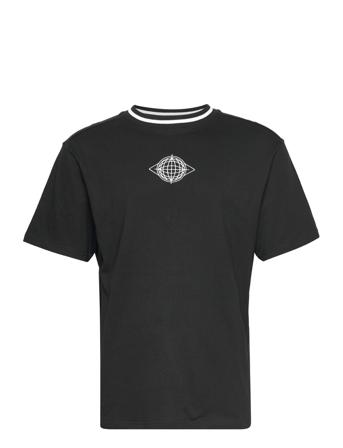 Dplars Tee T-shirts Short-sleeved Svart Denim Project