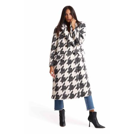 Maliparmi, Double-Breasted Coats Zwart, Dames, Maat:S
