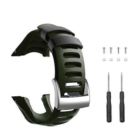 Suunto AMBIT 3 -kellon ranneke AMBIT 1 2 2s -älykellon rannekoru AMBIT3Pea 3Sport 3Run -vaihtoranneke sy [DB]