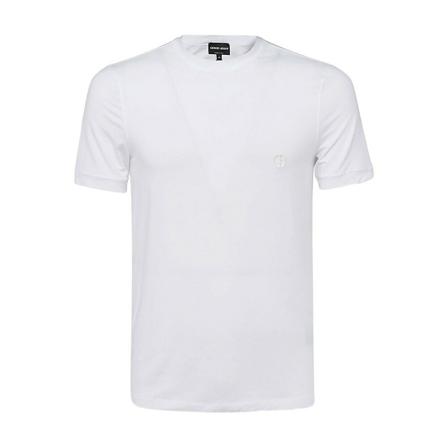 Giorgio Armani T-Shirts Hvid, Herre, Størrelse: 3XL