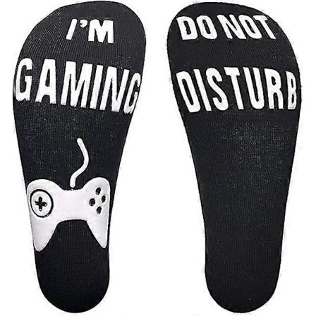 Gamer Sokker Gamer Gaver Sokk Ikke Forstyrr, Jeg Spiller Nyhet Bursdagsgave Julegaver Uniformskode