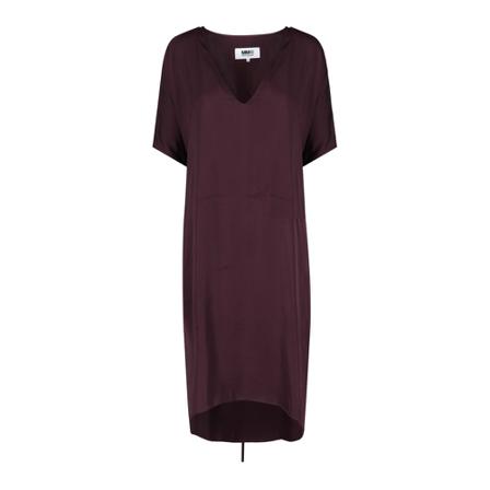 MM6 Maison Margiela Midi Kjole Lilla, Dame