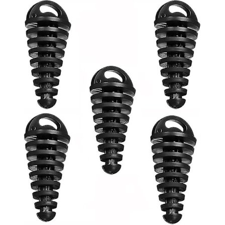 5 stk Vanntette 8,7*3,8 cm Universelle Offroad Motocross Motorsykkel Dempere Rør Gummi Plugghette (farge