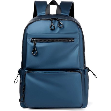 Fritidsryggsäck Skolryggsäckar Business Skolväska Herr Laptop Ryggsäck Skolväska För College Skola Resor Vandring Resväska, Blå