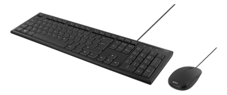 Deltaco TB-700 - tastatur- og mussett - Nordisk Inn-enhet