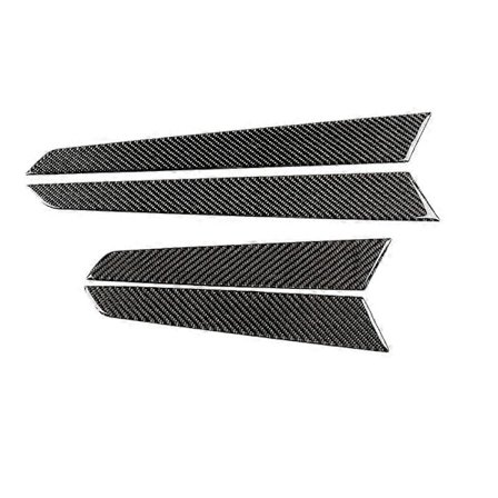Bil Karbonfiber Innvendig Dørpanel Deksel Trim for Mercedes Benz C Klasse W204 08-13