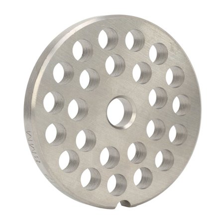 Størrelse 12 Rund knivplade i rustfrit stål til kødhakkemaskine, tilbehør til kødskæring