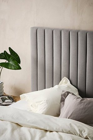 Jotex - Sengegavl 120 Cm Cementgrå - DERBY - Køb Sengegavle hos Jotex