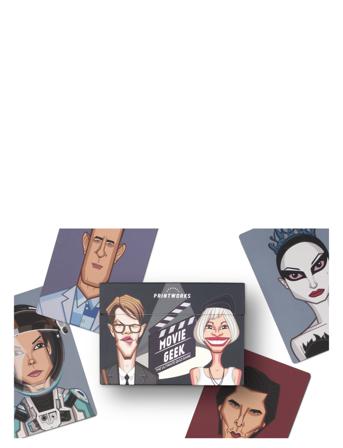 Trivia Game - Movie Geek Home Decoration Puzzles & Games Games Multi/mønstret PRINTWORKS