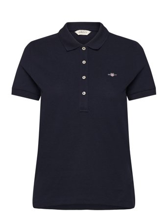 GANT | Slim Sheild Cap Sleeve Pique Polo | L
