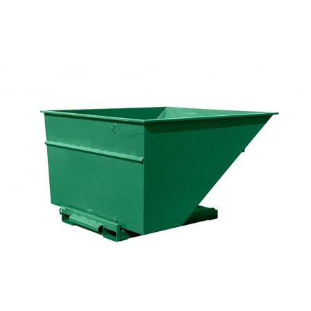 Tippcontainer, 3000 liter, grön