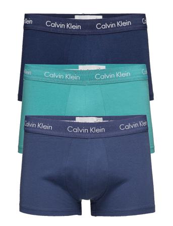 3P Low Rise Trunk Bokserit Monivärinen/Kuvioitu Calvin Klein