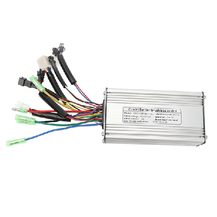 Firkantet Bølge Controller 25A Elcykel Controller 36V 48V Metalhus med SM Stik til 750W Motor