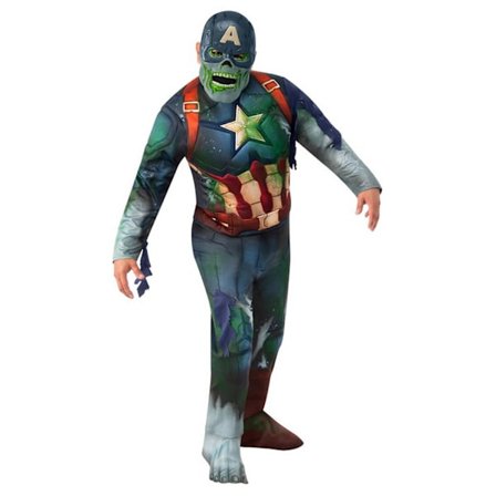 What If...? Barn/Barn Deluxe Captain America Zombie Kostym
