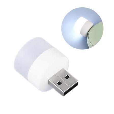 6 stk. bærbar USB 5V mini natlys LED øjenbeskyttelse bordlampe