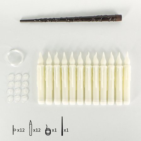 Halloween Fish Hook Fjärrkontroll Suspended Magic Stick Candle