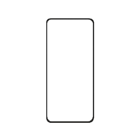 Skärmskydd Xiaomi Redmi Note 11 Pro - 3D Härdat Glas - Svart (miljö) Black
