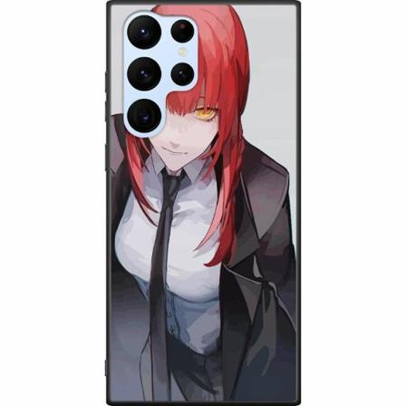 Samsung Galaxy S22 Ultra 5g Svart Skal Makima Chainsaw Man