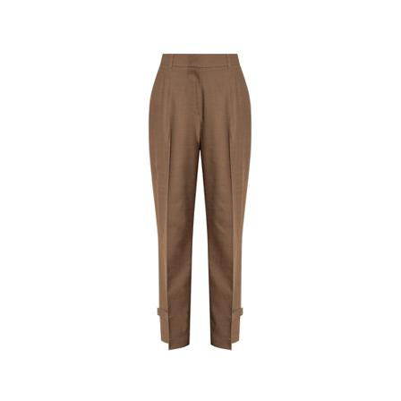 Birgitte Herskind, Pleat-front trousers Bruin, Dames, Maat:L