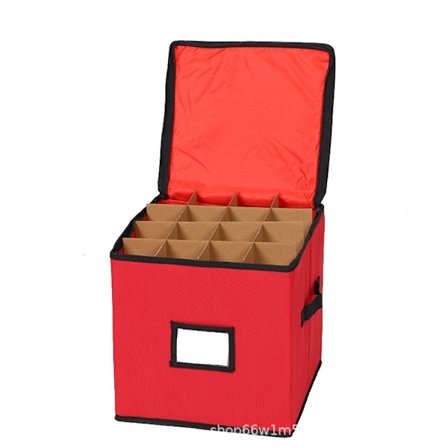 Säilytysjakaja Joulukoristeen säilytyslaatikon tarvikkeet