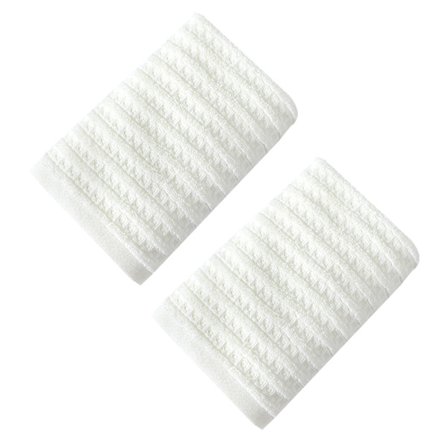 100% bomullshåndkle, mykt og absorberende, hurtig tørkende håndklær - 2-pakning