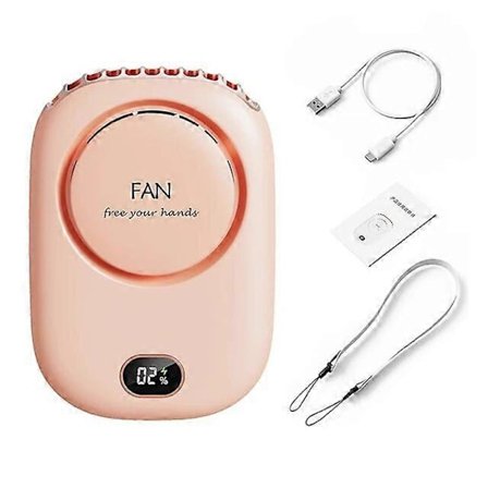 Drivna Handfläktar Ny Mini Portabel Fläkt Portabel Uppladdningsbar Bladlös Turbo Ultra Tyst 3 Hastighetsjusterbar Student Handhållen Fläkt 