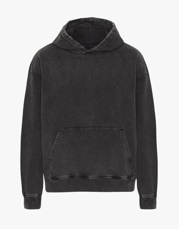 Organic Oversized Hood - Faded Black XL