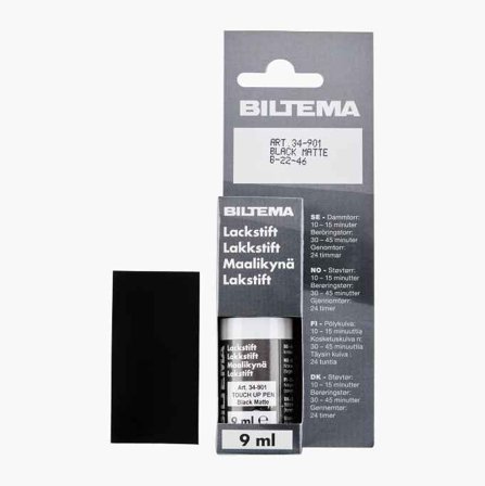 Lackstift matt svart 9 ml - Biltema