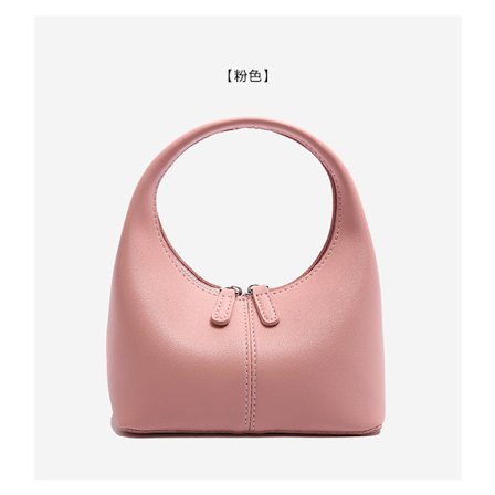 Simpel niche taske til kvinder, ny high-end materiale håndtaske, fransk armhule taske, frisk, moderigtig og alsidig halvmåne taske