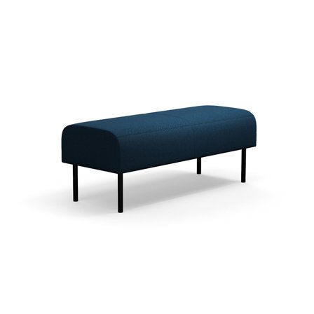 Modulsofa VARIETY, 2-Sitzer, Stoff Blues CSII, petrolblau