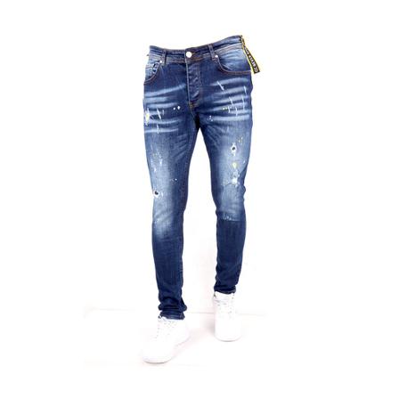 True Rise - Jeans - Blå - Herr - Storlek: W38, Herr, Storlek: W38